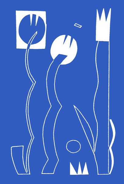 ilustration, collage figure