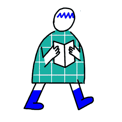 ilustration, collage figure