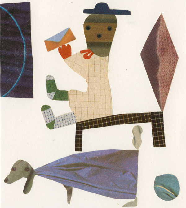 ilustration, collage figure