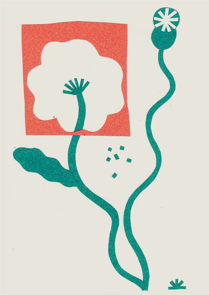 ilustration, collage figure