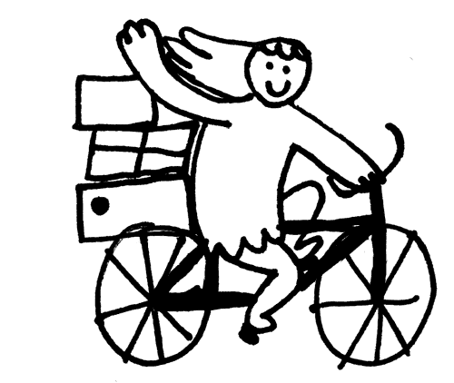 ilustration, collage figure