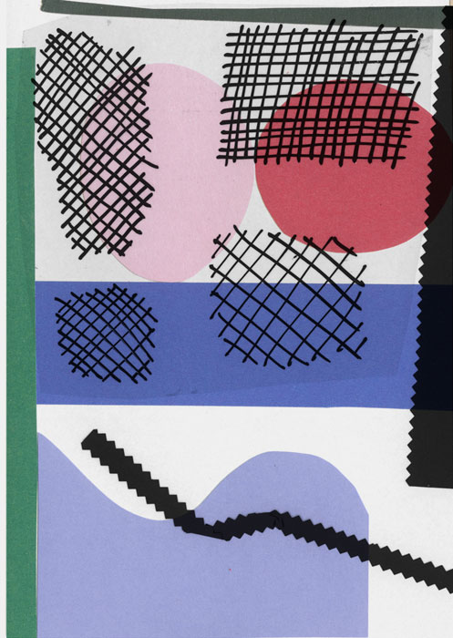 ilustration, collage figure