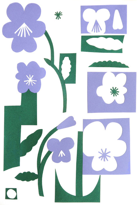 ilustration, collage figure