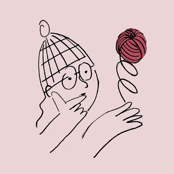 ilustration, collage figure