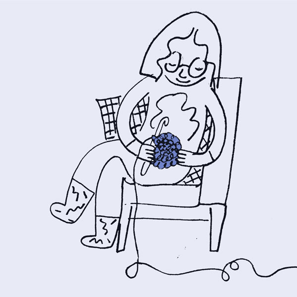 ilustration, collage figure