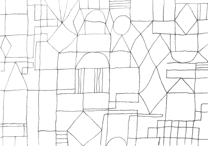 ilustration, collage figure