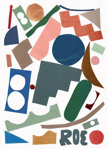 ilustration, collage figure