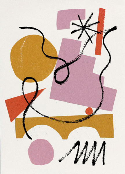 ilustration, collage figure