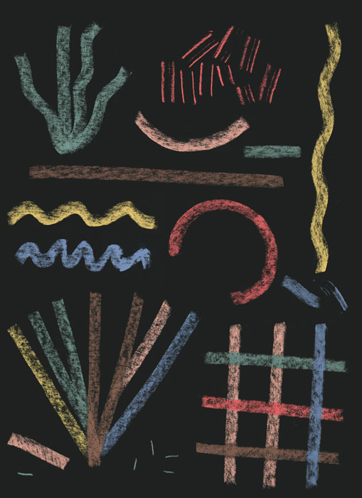 ilustration, collage figure