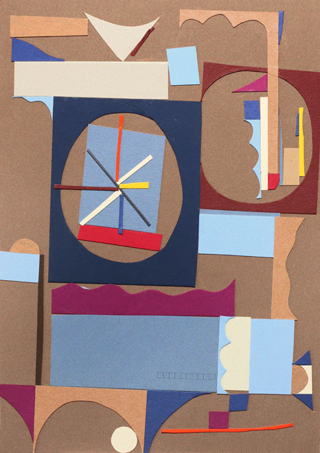 ilustration, collage figure