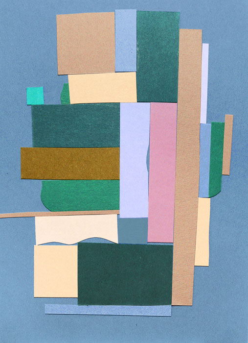 ilustration, collage figure