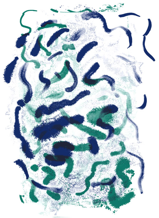 ilustration, collage figure