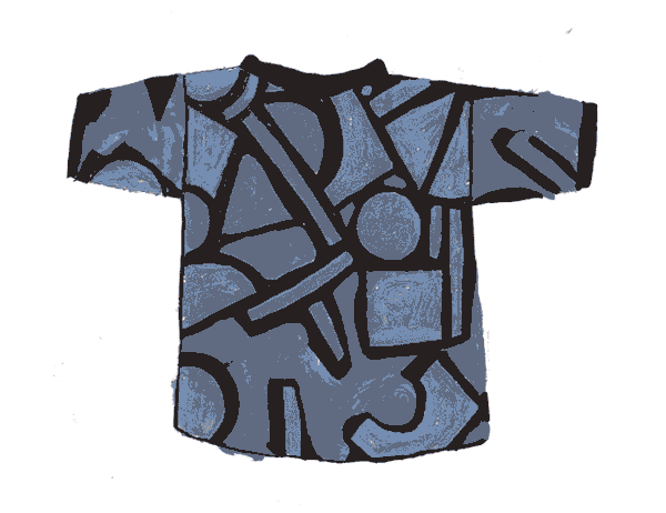 ilustration, collage figure