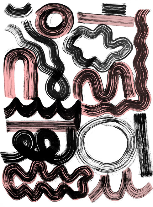 ilustration, collage figure